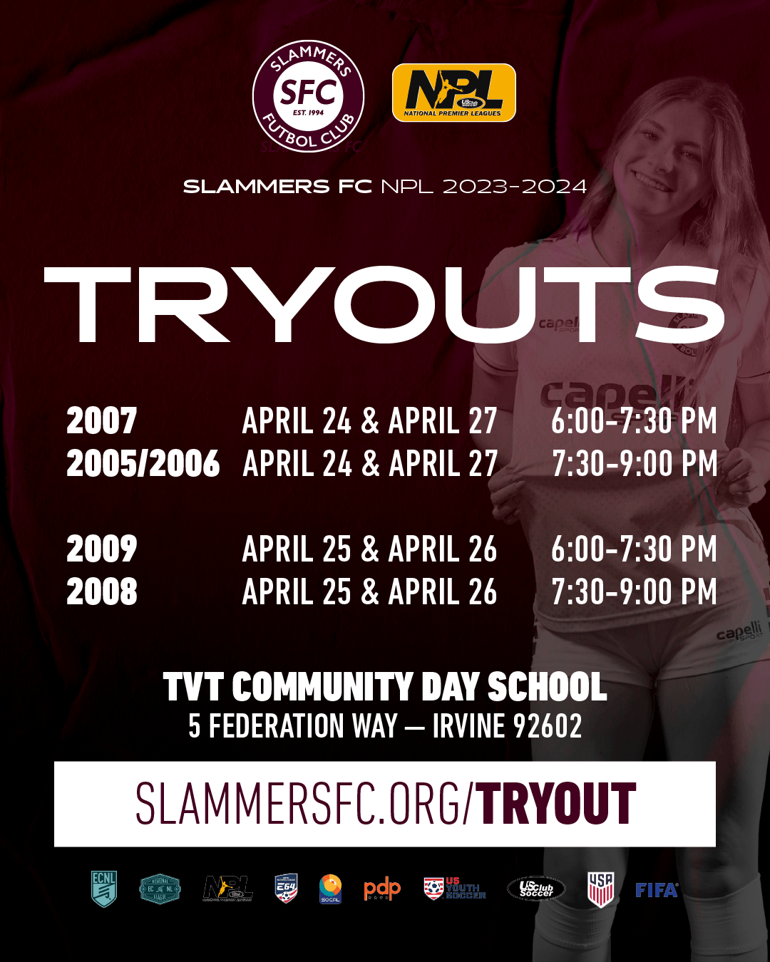OG MRN NPL tryouts - apr2023 mk1-8 sfc npl girls tryouts april 2023